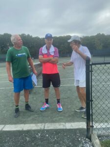 Read more about the article The Art of the Drop Shot: Marshall Hubsher Shares Expertise with the McEnroe Brothers at Pro Am Event